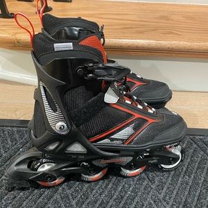 Adjustable size Youth “large” Rollerblade brand inline skate